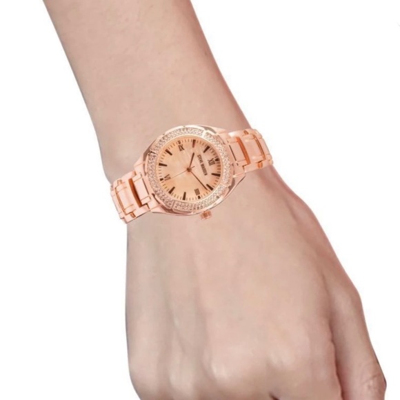 Brand New RARE Steve Madden Rose Gold Watch (will provide box & watch pillow) - Picture 2 of 4